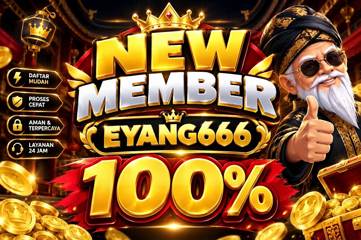 BONUS NEW MEMBER 100%